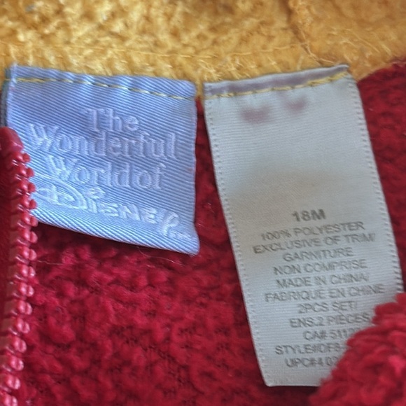 18/24m Disney, Mickey Mouse, T-shirt, gray and green, Winnie the Pooh sweater - Picture 7 of 7